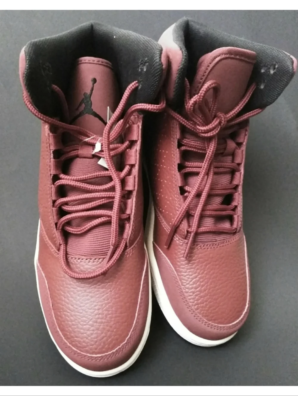 Jordan Retro Unique shoes girls  boys model Fligth  prem  Sz 6Y Burgundy…